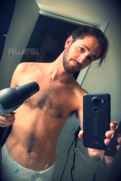 Fullmetalfetish: If You’ve Never Dried Off After A Shower Using A Hair Dryer You