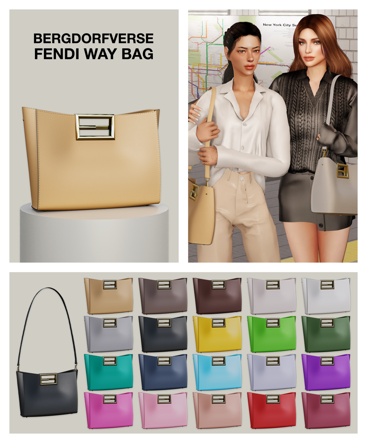 Sims 4 CC: Best Purses & Handbags Worth Downloading – FandomSpot