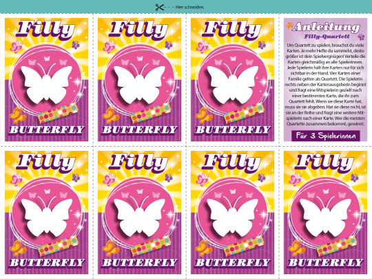 Filly Butterfly Victoria mit Karte Neu 