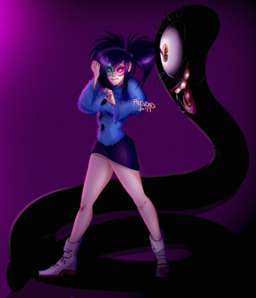 Porn photo recvoid:  I wanted to redraw my Noodle pic