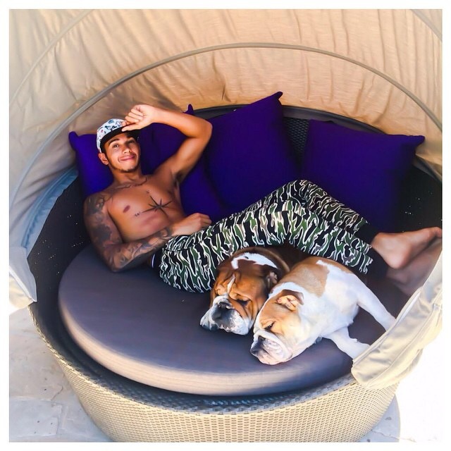 hoodsworld:  Lewis Hamilton      Hoodsworld claims no ownership of photos posted