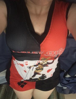 missvaliant: Wearing pin up Harley to make me feel better about myself while I’m sick (wish it was a little more see through though) Harley always makes me feel better @toucansfantasyblog!  I hope she helps you to feel better soon, too!  I’m so