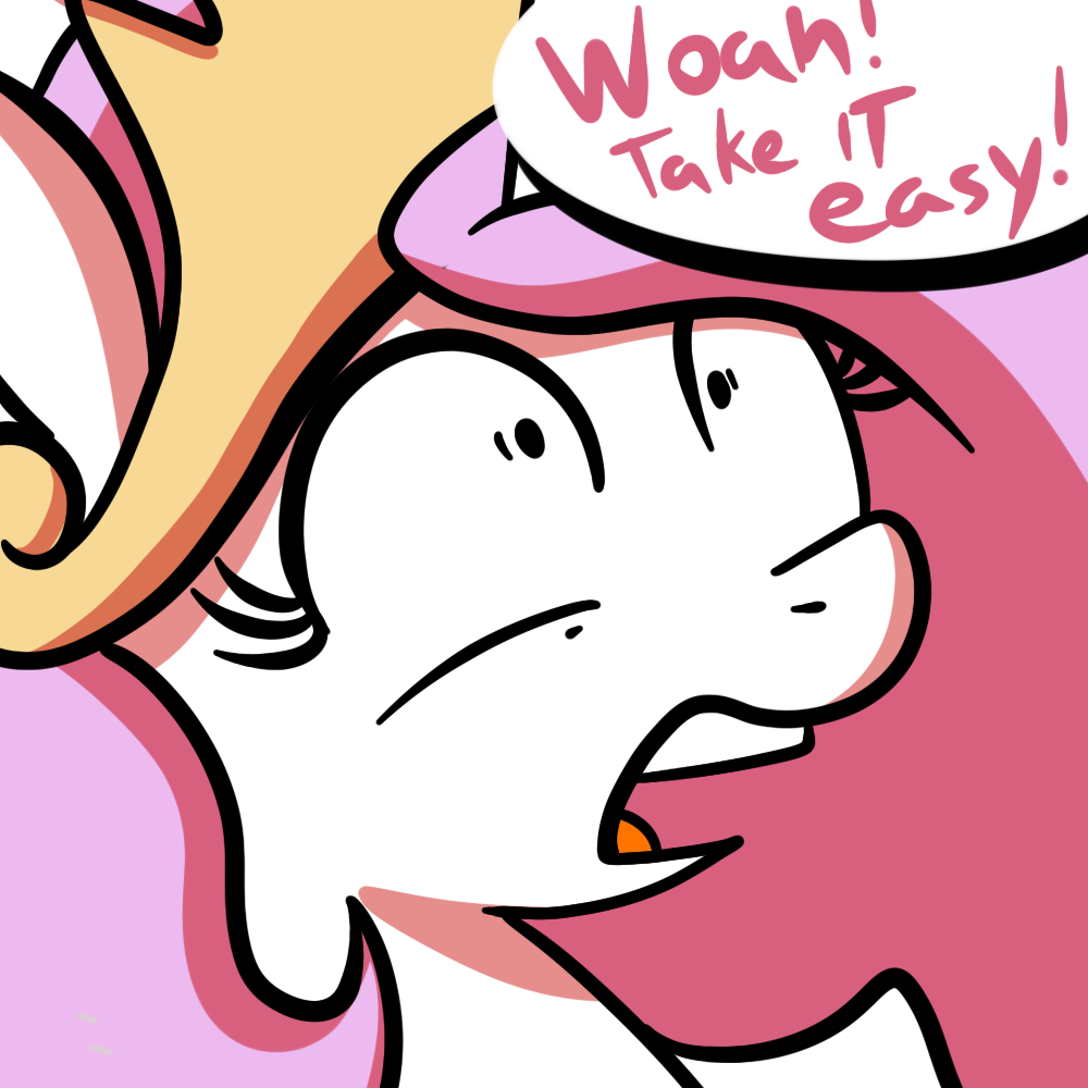 ask-princess-moe-lestia:  Princess Momo: &ldquo;Guards…!&rdquo; IE: &ldquo;No