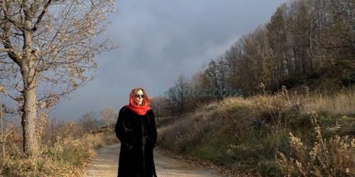 Fairuz recent photoshoot in the woods somewhere in Lebanon to...