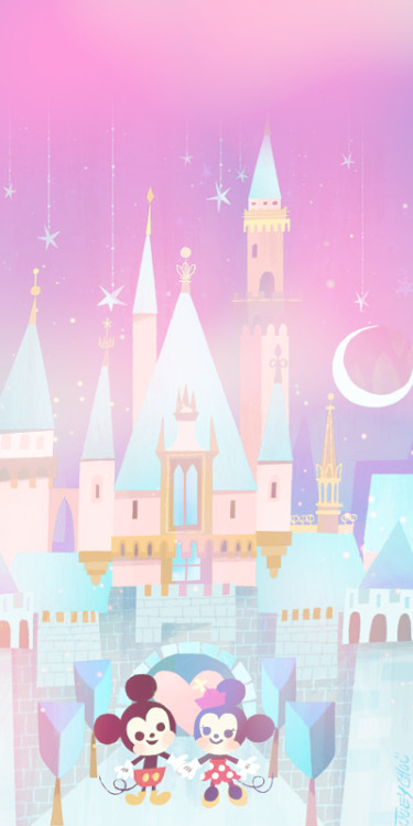 annabjorgmans:disney park + films phone wallpapers with art by the amazing joey chou ♡ Please like