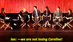 royalcaliber:  [Paleyfest 2014] Klaroline Talk: Charles and Paul keeping it real.