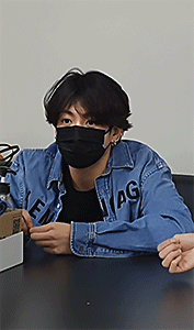 Jungkook + His Iconic Balenciaga Denim Jacket For @balenciaguks