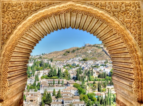blessedblueheart: The Alhambra Palace, Granada, Spain.