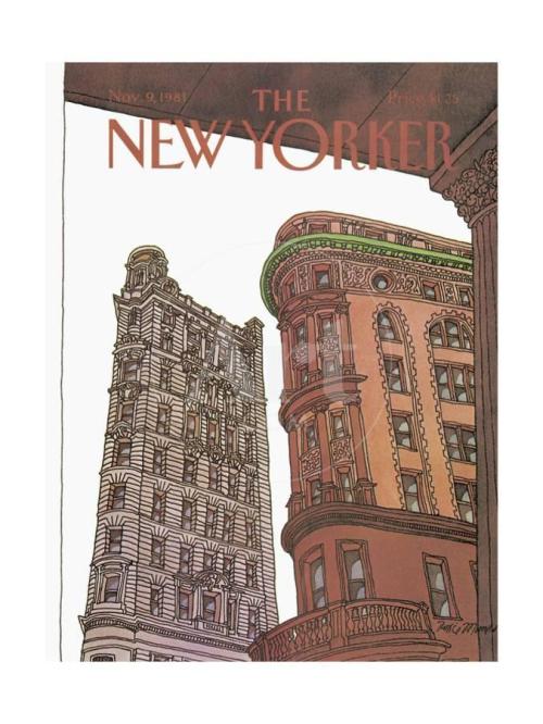 The New Yorker Cover - November 9, 1981