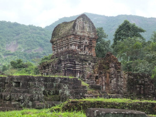 Ruins of My Son temple complex, Vietnam.