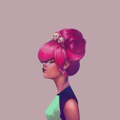 “Cool Queen of Tranquility” by @artofkc available on Phone Cases at @designbyhumans.Shop
