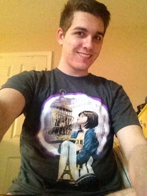 fantasticplaneteer:  And here we have a photoset of me wearing my fandom shirts 