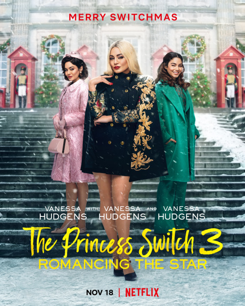 hudgenssource:Official poster for The Princess Switch 3: Romancing The Star