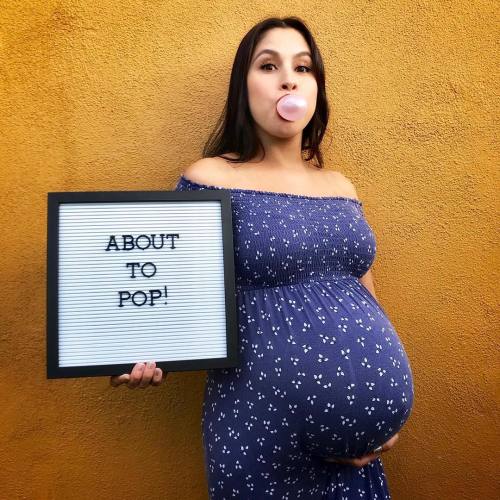 Admire This Gorgeous Instagram Mama Who Got Knocked Up With Triplets And Swelled To Be Quite Large