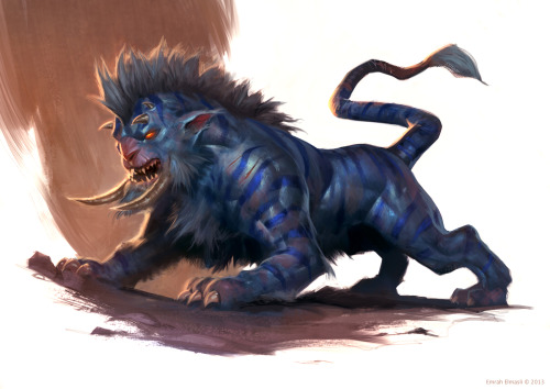 Beast 2 © Emrah Elmasli - 2013Here is another creature design from last year.