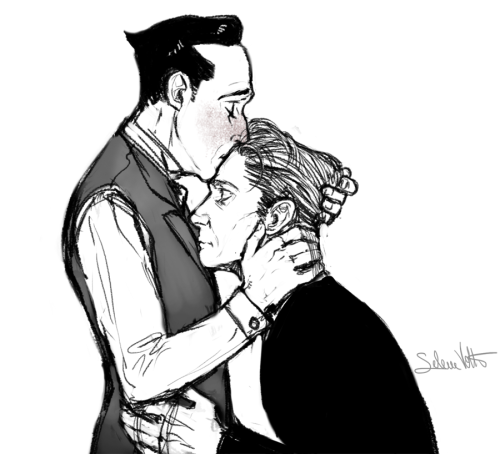 gobblepot-art-and-ask-blog: Here “Forehead kisses” &lt;3 