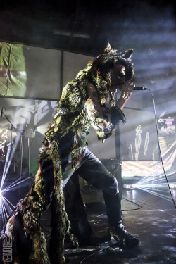 shedrewgraves:  Skinny Puppy - Feb 28, 2014 Commodore Ballroom by Graeme on Flickr. I was there I saw this. 