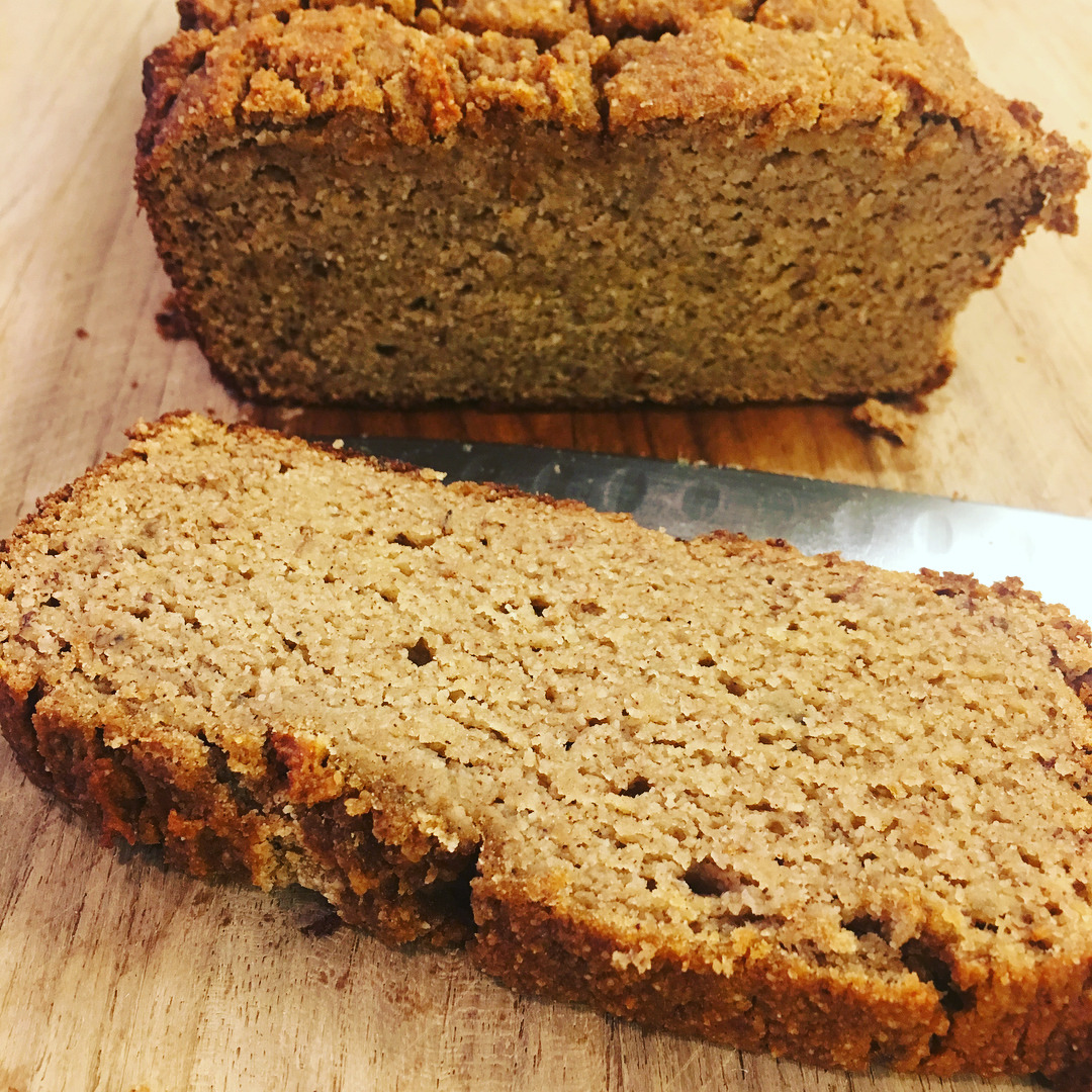 Coconut and Almond Flour Banana Bread 🍌
This #recipe is gluten-free, grain-free, and naturally sweetened. It is also quick and easy to make. Very moist and DELICIOSO!
Ingredients
- 2/3 cup coconut flour
- 1/3 cup almond flour
- 1/3 cup + 2 tbsp...