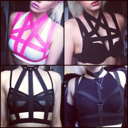 vomitus-creeper:  THAT’S RIGHT! My harnesses