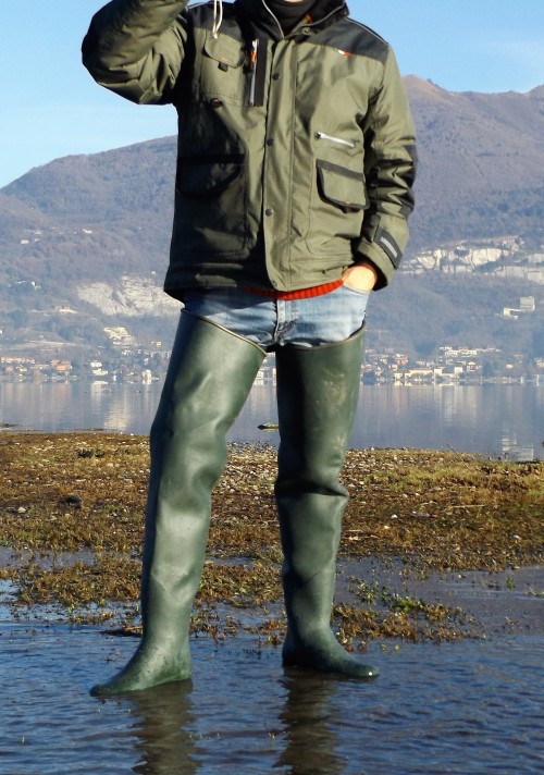 stivinrubberboots: le chameau green waders