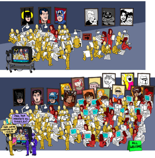 t-campbell:  cracked:  [Winston Rowntree]  Rowntree’s a fantastic talent and I’m glad to see him succeeding at what he does best. Full article at http://www.cracked.com/blog/5-responses-to-sexism-that-just-make-everything-worse/ 