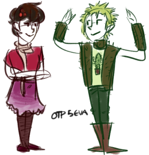 staticcolour: I drew Polly new ocs. Here’s Cherry Cola and Cactus Cooler. OTP 5eva.