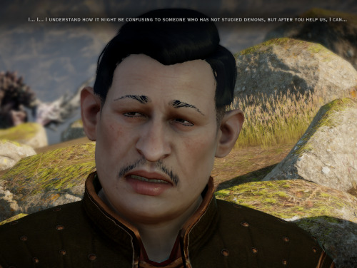 femquizzy:drejofvalenwood:tevinterr:vashoths:solas is offendedthis part fucking broke melike listen 