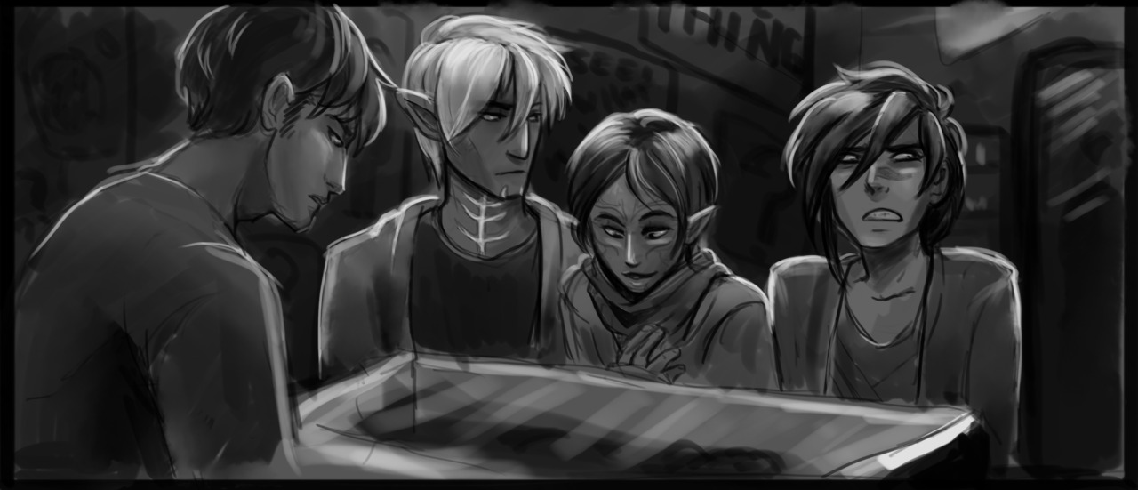 whatthefawxblogs:    Imagine a DA2 modern AU where Merrill’s recruitment quest