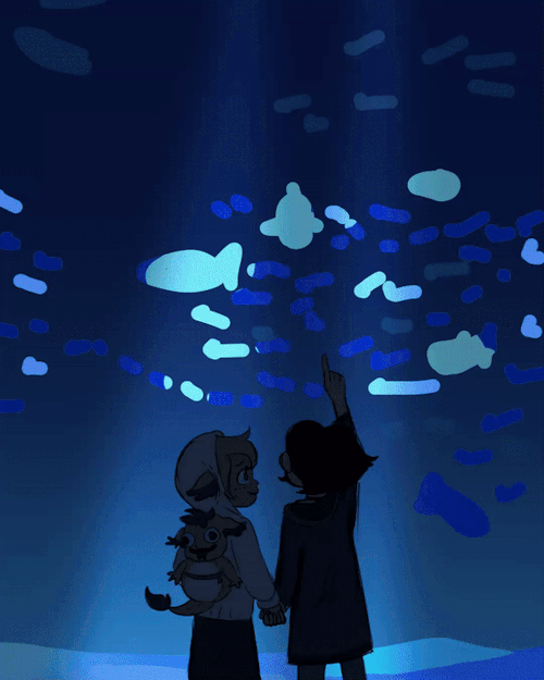 Veesha Aquarium Date Progress Gif!!