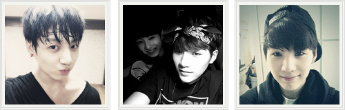 jugnhoseok-blog:   some of many BTS selcas. (x)            