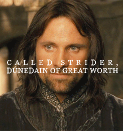 arragorns:   LOTR meme- 9 characters 1. Aragorn  ‘Elendil!’ he cried. 'I am Aragorn, son of Arathorn, and am called Elessar, the Elfstone, Dunadan, the heir of Isuldur Elendil’s son of Gondor. Here is the Sword that was Broken and is