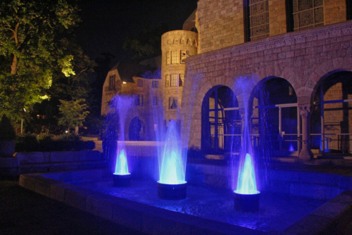 Glencairn’s historic fountain has now been turned on for the season! The fountain beside the n
