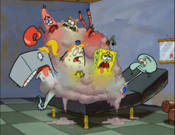 nolanthebiggestnerd:  galbertda:  So this what is Homeworld thinks of fusion!su niggas think they know what body horror is spongebob was on another fuckin level