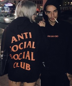 cyberblizzardsweets: Trendy Sweatshirts Collection  ANTI SOCIAL CLUB - ANTI SOCIAL CLUB  ANTI SOCIAL CLUB - YEEZUS  Girls Bite Back - WORST BEHAVIOR   Parental Advisory - NASA Logo Printed   Side Zip Color Block - Color Block Printed Up to 50% off! Don’t