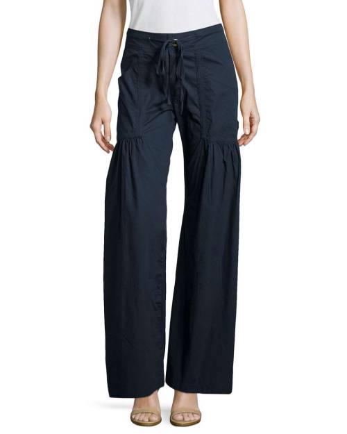 XCVI Willowy Wide-Leg Drawstring Cargo Pants