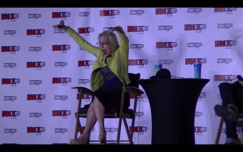 skinny-gillian:“I watched it [Bad Blood] again recently because I thought ‘Ok, I keep leaving my kid