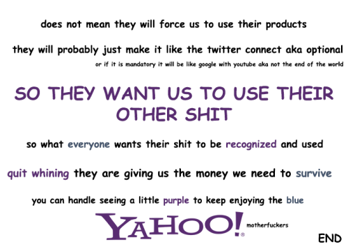 heritageposts:restlesslyaspiring: Please signal boost this and stop reblogging the fake Yahoo tweets