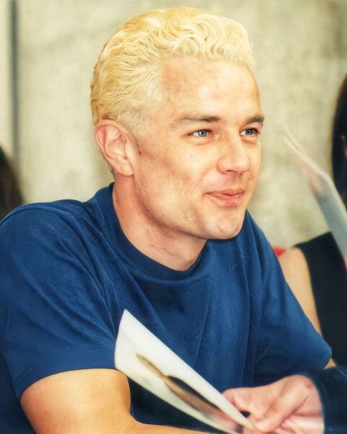 Pic of the Day: Baby!James at @comic_con 2000  @jamesmarstersof #JamesMarsters #SDCC #ComicCon #OKBu