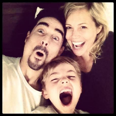 backstreet-news:
“ Kevin and his family
”