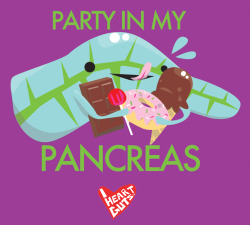 iheartguts:  Party In My Pancreas! © I Heart