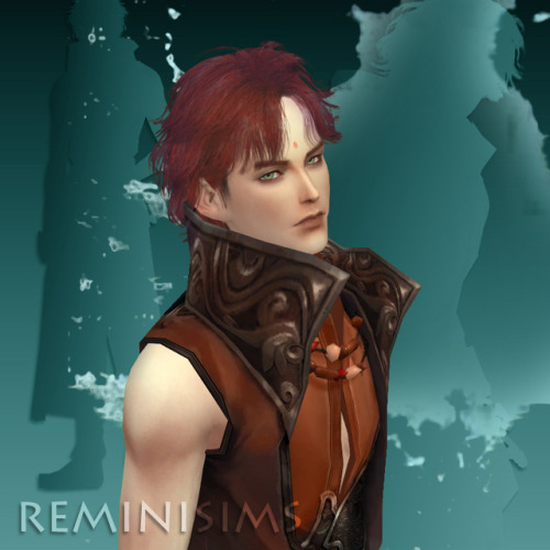 reminisims: TS4 JianWang3 Male Outfit 1 - No Sleeves Version + 7.15 Fix Required base game  1.30.103