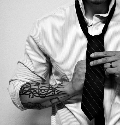 mastersgreedyslut:  iamadominant:  More than likely, I’ll lose another tie~!  i do look good in Your ties, Master!  Especially if that is all you are wearing little one~!