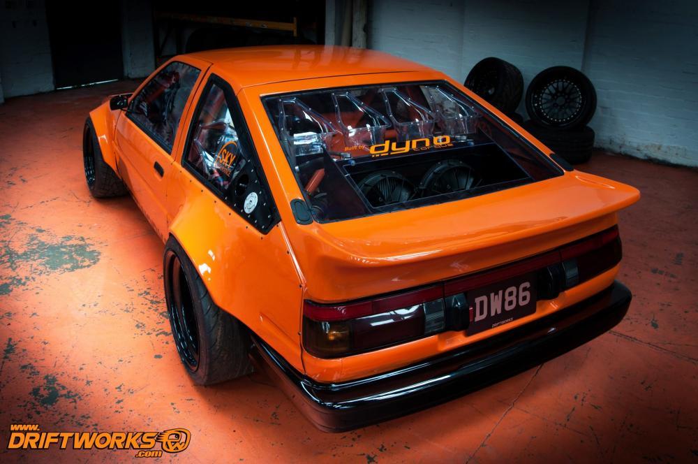 radracerblog:  Driftworks Toyota Trueno Ae86