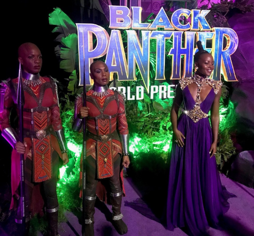 mugler88: b3hold-a-lady:  Black Panther Premiere dress code: African ROYALTY  It’s