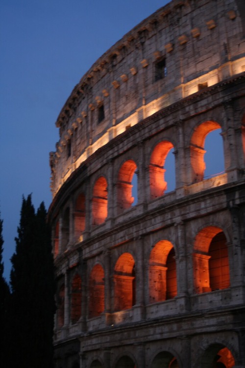 unapartedemiesunalaguna: sunset rome