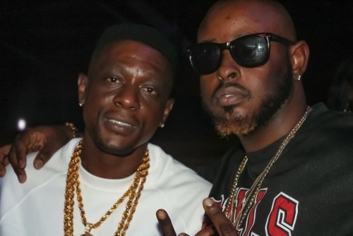 Salute to @officialboosieig was def a dope experience to be able to perform in front of him! Much ap