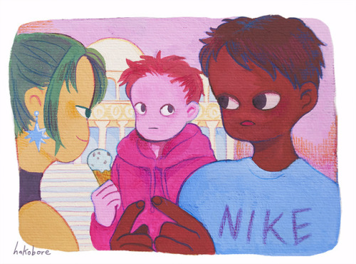 hakobore:  Illustration for the March Calendar on my Patreon!April calendar is now up for my patrons <3Painting on sale here