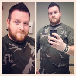 masscracc:  If #VeteransDay isn’t the right day to wear #camo to work, I don’t know what is! #instabeard #notaginger #gingerbeard #beddu #vacurcati #instaguinea #instascruff