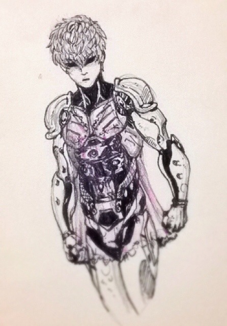 wamaii:Opm (Genos) scribbles