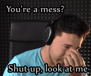 tinyblogtim:  “Let me bear this one…It’s okay…”Markiplier reacts to 8 Million